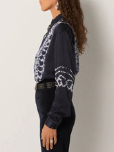 Load image into Gallery viewer, Maison Hotel - Elizabeth Blouse - Blue Depths