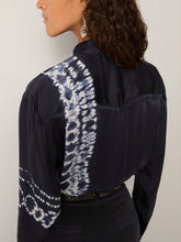 Load image into Gallery viewer, Maison Hotel - Elizabeth Blouse - Blue Depths