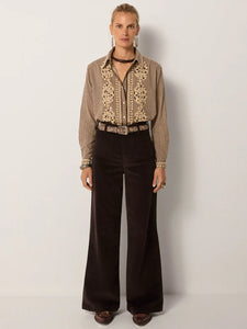 Maison Hotel - Cohiba Blouse - Bebo Tobacco