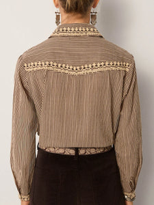Maison Hotel - Cohiba Blouse - Bebo Tobacco