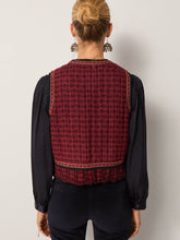 Load image into Gallery viewer, Maison Hotel - Casilda Vest - Bordeaux