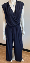 Load image into Gallery viewer, Karen Kane - Sleeveless Travel Jumpsuit - Navy