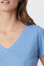 Load image into Gallery viewer, Velvet - Jilian V-Neck Tee - Riptide