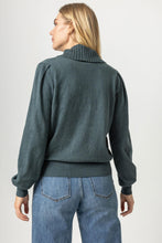 Load image into Gallery viewer, Lilla P - Shawl Collar Pullover Sweater - Spruce