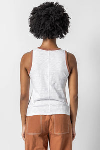 Lilla P - Color Block Tank - Burnt Sienna