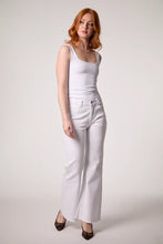 Load image into Gallery viewer, Blue Revival - Palazzo Pant - White