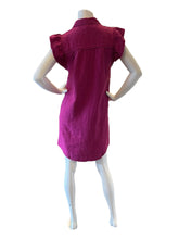 Load image into Gallery viewer, Melissa Nepton - Sunset Smocked Dress - Deep Violet