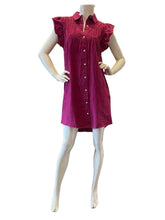 Load image into Gallery viewer, Melissa Nepton - Sunset Smocked Dress - Deep Violet