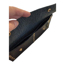 Load image into Gallery viewer, Mara Scalise Wallet - Black Croc