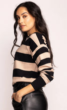 Load image into Gallery viewer, Pink Martini - Alison Sweater - Black/Blush