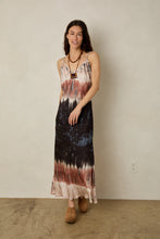 Load image into Gallery viewer, River + Skye - Satin Bias Dress - Black Sand