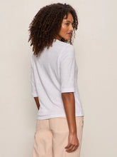 Load image into Gallery viewer, Sanctuary - Rolled Sleeve Tee - White