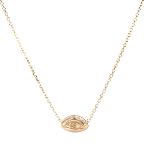 Victoria Cunningham - 14K Alicias Eye - Yellow Gold