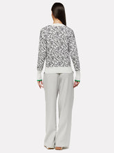 Load image into Gallery viewer, Brodie - Doodle V-Neck Knit - Ice Water