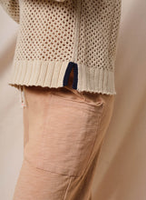 Load image into Gallery viewer, Sundry - Mesh Long Sleeve Sweater Oui - Taupe