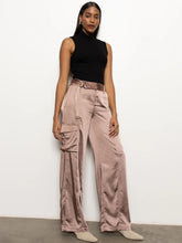 Load image into Gallery viewer, Sanctuary - Classy Wide Leg Cargo - Rose Gold