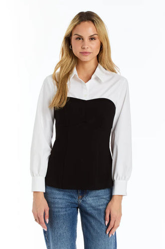 Drew Lucianna Top - Black/White