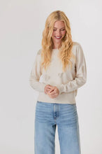 Load image into Gallery viewer, J Society - Glitter Heart Sweater - Sugar Cookie