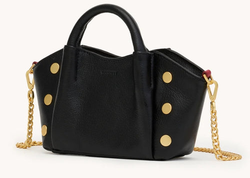 Hammitt - Paul Mini Black Press - BG Red Zip