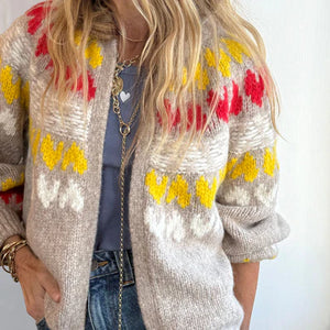 「レア」「希少」ケリー ウェアストラー　SAINTS HAND　ハンドオブジェ Kerri Rosenthal - Sienna Ker-Isle Cardigan - Camel – CAMI