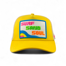 Load image into Gallery viewer, Soulbyrd - Surf Sand Soul Trucker - Yellow