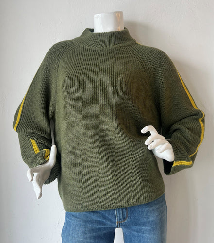 Velvet - Teagan Mock Neck - Sunflower/Elm