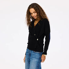 Load image into Gallery viewer, Kerri Rosemthal - Jackie Cashmere Button Front Cardigan - Black