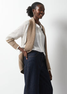 Zaket & Plover - Plaited Cardi - Latte