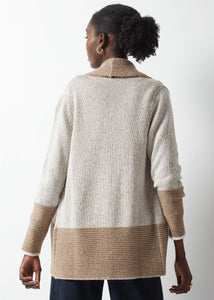 Zaket & Plover - Plaited Cardi - Latte