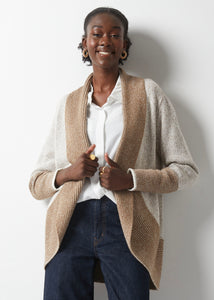 Zaket & Plover - Plaited Cardi - Latte