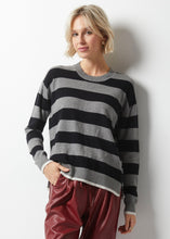 Load image into Gallery viewer, Zaket &amp; Plover - Essential Stripe Crew - Pewter