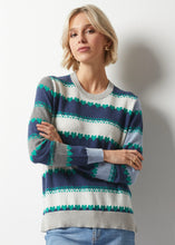 Load image into Gallery viewer, Zaket &amp; Plover - Heartfelt Sweater - Denim