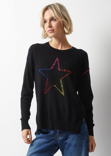 Zaket & Plover - Super Star Sweater - Black