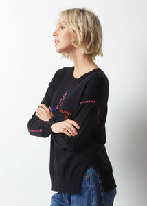 Zaket & Plover - Super Star Sweater - Black