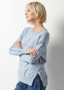 Zaket & Plover - Super Star Sweater - Chambray