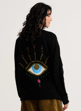 Load image into Gallery viewer, Zaket &amp; Plover - Eye Spy Cardi - Black