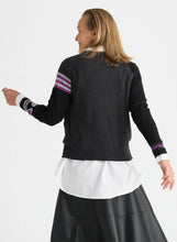 Load image into Gallery viewer, Zaket &amp; Plover - Hearts Cardi - Black