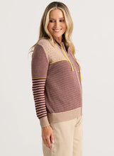 Load image into Gallery viewer, Zaket &amp; Plover - Knit Zip Cardi - Biscuit