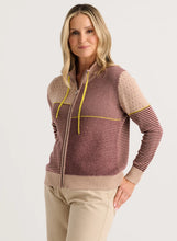 Load image into Gallery viewer, Zaket &amp; Plover - Knit Zip Cardi - Biscuit