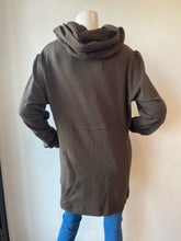 Load image into Gallery viewer, Color Me Cotton - Long Zip Front Hoodie - Cocoa