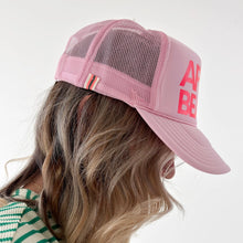 Load image into Gallery viewer, Après Beach Hat - Pink/Neon Red