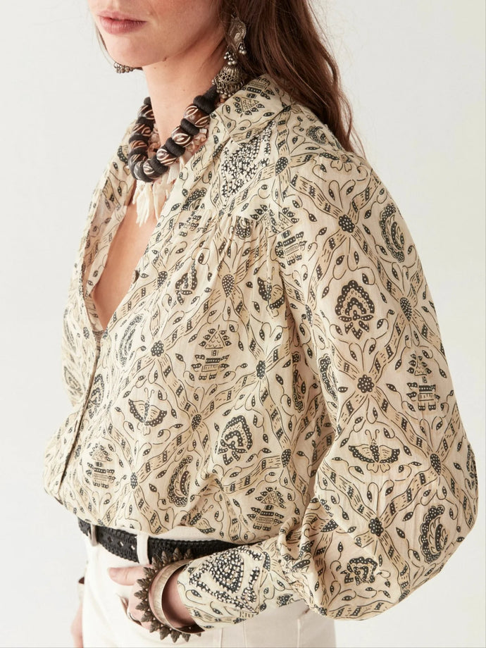 Maison Hotel - Anne Blouse - Java Vanilla -  Java