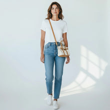 Load image into Gallery viewer, Luxey Mini Canvas Tote - Navy