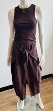 Load image into Gallery viewer, Bobi Faux Sarong Skirt - Umber