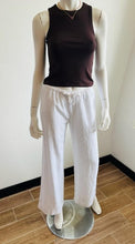 Load image into Gallery viewer, Bobi Easy Wide Leg Pant - White