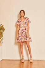 Load image into Gallery viewer, Caballero- Amala Dress Stamped Floral