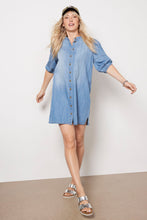 Load image into Gallery viewer, Sanctuary Hit the Scene Shirt Dress - Bit of Blue Wash