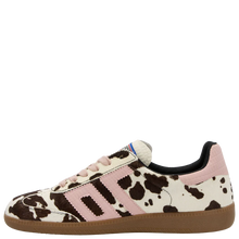Load image into Gallery viewer, Back 70 - Cloud Cl Sneaker - Cow Brown White Pink