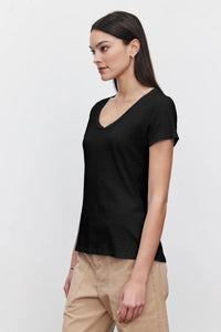 Velvet - Lilith Tee - Black