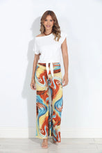 Load image into Gallery viewer, Veronica M - Cupro Front Tie Top - Ivory